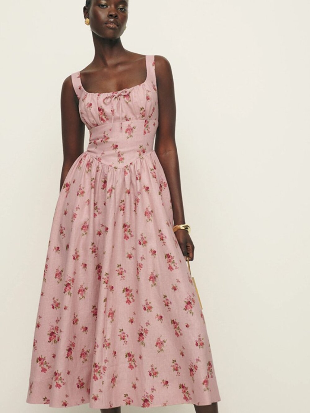 Reformation Balia Floral Maxi Dress Size 4